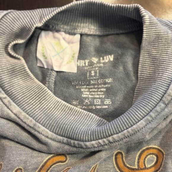 Hrt & Luv Wild Spirit Sweatshirt M Distressed Design American Heritage - Picture 12 of 12